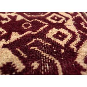 Alfombra Kiaan Grande de Lana Anudada a Mano, Diseño Geométrico Abstracto Rojo Naranja, Rectangular, para Entrada, Pasillo, 9x12 - Product Image 3