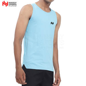 Camiseta sin mangas de entrenamiento hecha a medida para hombre, ropa de gimnasio, camiseta sin mangas para hombre, camiseta sin mangas transpirable para hombre a la venta en línea - Product Image 2