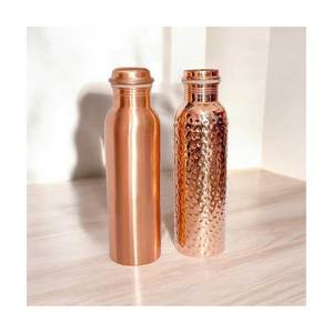 Nouveau design bouteille en cuivre conception bouteille en cuivre imprimée avec haute qualité sans Bpa vide large bouteille d'eau en cuivre pur - Product Image 3