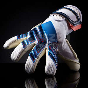 Guantes de Portero de Fútbol Transpirables y Ajustables de Alta Calidad, Hechos a Medida, OEM, Ropa Deportiva de Venta Caliente, Precio Bajo, Cuero - Product Image 5