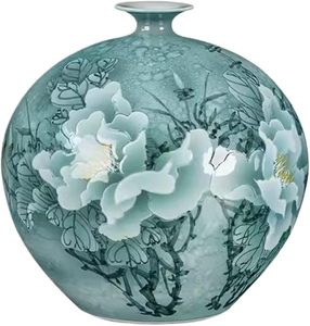 Vase en Céramique Exclusif de Style Unique Art Déco pour Herbe de Pampa Fleurs Séchées Décor d'Anniversaire Vase de Sol pour Bureau Maison Table - Product Image 6