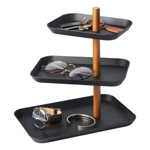 ถาดเสิร์ฟทรงสี่เหลี่ยมสีทองพร้อมที่จับตกแต่งสวยงามเหมาะอย่างยิ่งสำหรับบ้านที่ดูหรูหราและให้ความบันเทิงและจัดแสดง - Product Image 5