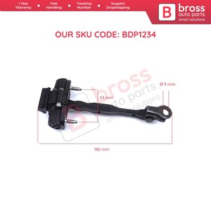 BDP1234 Bisagra de puerta delantera Tope Limitador de correa de control 13456208 Piezas de automóvil de nueva condición para Astra K Crossland X Bross Hecho en Turquía - Product Image 6