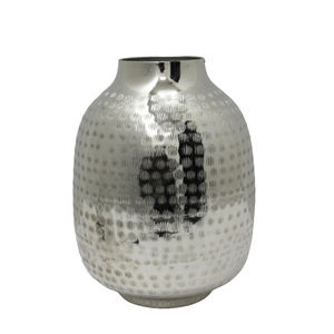 Handmade Modern Aluminum round Flower <b>Vase</b> Brass <b>Gold</b> Color Crystal for Home & Wedding Decoration <b>Floor</b> <b>Vase</b> - Product Image 2