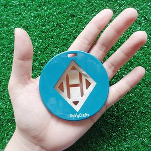 Colgante de cuerno de búfalo de agua Natural colorido joyería de moda VP225 - Product Image 2