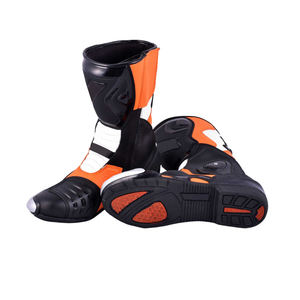 Nueva llegada mejor calidad zapatos de carreras de motos/Logotipo personalizado impreso mejor Material de cuero zapatos de moto - Product Image 6