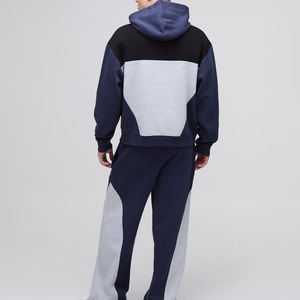 Conjunto de Sudadera con Capucha y Pantalones Deportivos de Invierno Personalizados MOVATEXTILE de 600 GSM para Hombre, Corte Cuadrado, Ligero, de Algodón - Product Image 2