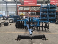 24 Piezas de Grada de Discos de Alta Resistencia, Equipo de Maquinaria Agrícola Hidráulica Desplazable, Implementos y Accesorios para Tractor