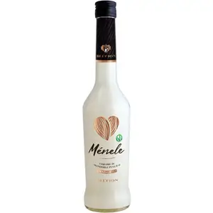 Une sorte de liqueur d'amande italienne premium MENELE liqueur DI MANDORLA végétanok 16 500 ML