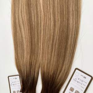 Extensiones de Cabello Vietnamita Virgen Remy 100% de Alta Calidad, 22 Pulgadas, Color Balayage, Trama Lisa # 2/4Q+6C - Product Image 4