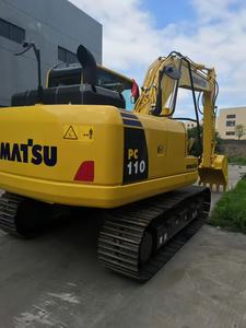 Excavadora sobre orugas Komatsu PC110 de segunda mano Excelente rendimiento Yanmar Gear Productos populares que también se venden Komatsu PC120 PC130 - Product Image 6