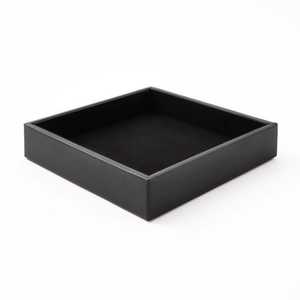 Regal Harmony Velvet & Leather Combo Serving Tray Customizable Luxury Home Decor Piece for Elegant Dining Gifting Export Orders - Product Image 2