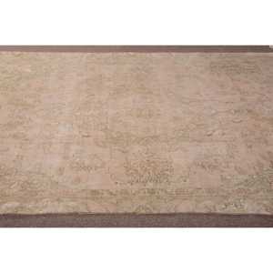 พรมตุรกีขนาดใหญ่ 5.6x7.9 ฟุต พรมวินเทจ พรมขนสัตว์ลายสัตว์สีเขียวเหลือง - Product Image 4