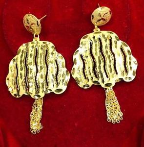 Conjunto de Collar de Aleación Chapado en Oro Micro Vintage Hecho a Mano para Mujer con Cadenas de Hebras, Ideal para Bodas y Fiestas, Idea de Regalo - Product Image 2