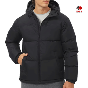 Chaqueta Impermeable con Capucha y Cierre de Cremallera para Hombre, Estilo Casual, con Logotipo Personalizado, de Ryan Pro Gear - Product Image 4
