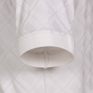 Nouvelle Chemise d'Été pour Homme – Élégante, Infroissable, Séchage Rapide, Respirante, 100% Coton Éponge, Manches Courtes, Motif Uni - Product Image 6