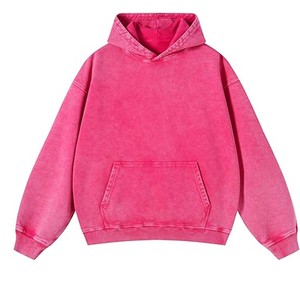Sudadera con capucha de mujer de gran tamaño nueva llegada | Sudadera de lujo con lavado ácido OEM fábrica al por mayor - Product Image 3