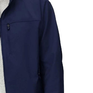 New Canvas Softshell Jacket for Women's Custom Design Winter Workwear Breathable Windproof Hooded Zip - Product Image 3