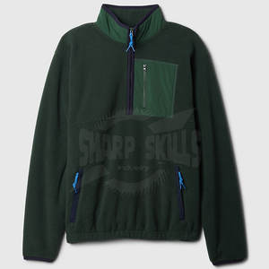 Sweat-shirt en molleton sherpa à capuche, service OEM, 100% coton, anti-froissement, sur mesure, vêtements d'hiver pour hommes - Product Image 1