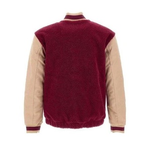 Veste universitaire élégante unisexe, bomber d'hiver, fabrication OEM, durable, patchs personnalisés en gros, look classique, streetwear moderne - Product Image 3