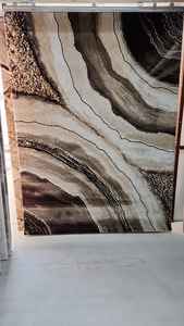 Tapis moderne à poils longs de qualité supérieure en polypropylène tissé à motif floral pour la maison, le salon - Product Image 2