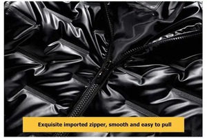 New Fashion Style Hooded Canvas Men's <b>Puffer</b> <b>Jacket</b> | OEM Service Breathable & Eco-Friendly Winter <b>Jacket</b> for Men and <b>Women</b> - Product Image 3