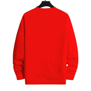 Top tendance qualité classique sweat hommes Streetwear 100% coton hommes sweat décontracté couleur unie à manches longues sweat 2025 - Product Image 6