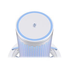 Hyperx an1d9aa quadcast 2 USB Condenser chơi game Microphone cho <span class=keywords><strong>PC</strong></span> chống rung núi 4 cực mô hình trắng - Product Image 1