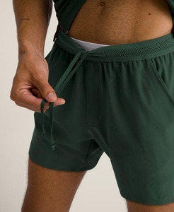 Nouveau short de tennis Performance à la mode pour hommes, confortable, respirant, écologique, imperméable, en polyester, teint uni - Product Image 2