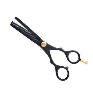 Matériel à haute teneur en carbone d'acier inoxydable de ciseaux amincissants de coiffure professionnelle - Product Image 5