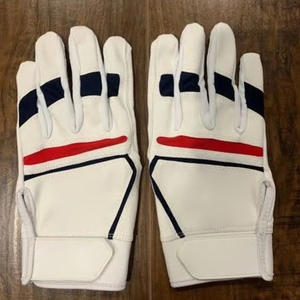 Guantes de Béisbol de Cuero, Profesionales, con Logotipo Personalizado, Servicio OEM/ODM, Duraderos, Antideslizantes y Transpirables - Product Image 1