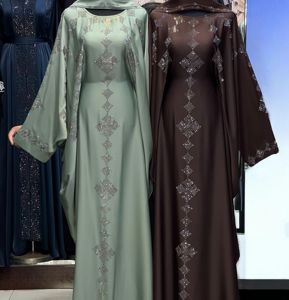 Nouvelle Abaya Traditionnelle Islamique pour Femmes, Style Dubaï, Printemps 2026, en Polyester Respirant, Longueur Cheville, pour Femmes Saoudiennes et Musulmanes - Product Image 5