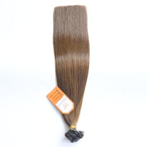 Fábrica al por mayor saludable 100% vietnamita Remy extensiones de cabello humano 8-34 "punta plana trama única todos los colores adecuados - Product Image 6