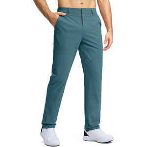 Pantalones de golf para hombre con ajuste a medida con pantalones personalizados transpirables de marca OEM para uniformes de eventos y uso de ropa deportiva - Product Image 2