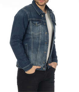 Chaquetas Vaqueras para Hombre a Precio de Mayoreo, Proveedores de Chaquetas Vaqueras para Hombre, Chaqueta Vaquera de Diseño Nuevo y Elegante 2026, Chaqueta Vaquera Personalizada para Hombre - Product Image 1