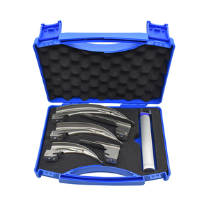 Laryngoscope manuel pédiatrique à lame métallique en acier inoxydable, instrument de haute qualité certifié CE, équipement médical de classe II - Product Image 1