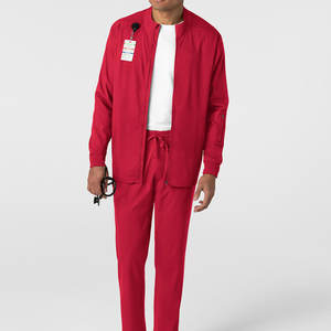 Fabricant d'uniformes médicaux, vente en gros, uniformes de travail pour infirmières, hauts de travail d'hôpital pour hommes, pantalons de jogging, tendance - Product Image 4