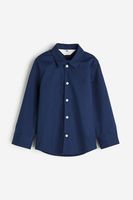 Chemise Oxford décontractée à col montant 100% coton biologique pour homme, manches longues, boutonnée, motif uni, poche, longueur courte, taille XL