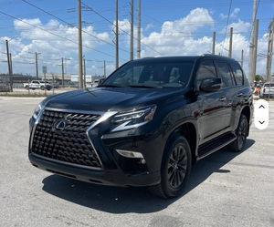 Lexus GX 460 d'occasion 2023, conduite à gauche, luxe, noir avec intérieur bordeaux, 1-25000 milles - Product Image 1