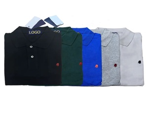 Camiseta Polo de verano de marca de diseño de lujo para hombre, camisetas de golf de Color sólido con botones y cuello vuelto de manga corta, tela de calidad - Product Image 1