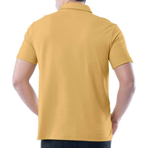 Nuevo Polo para Hombre, Elegante y Cómodo, Cuello Redondo, Algodón, Diseño Urbano con Patrón Liso - Product Image 6