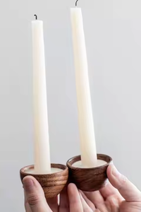 Stylish Wooden <b>Candle</b> Stand for Elegant Home Decor Natural Wood Holder for Pillar or <b>Tealight</b> <b>Candles</b> Perfect for Living Room - Product Image 2