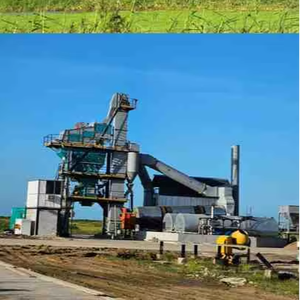 Motor de Alta Calidad para Planta Mezcladora de Asfalto en Caliente de 380V 100-180TPH de Alta Eficiencia para Construcción de Carreteras en India - Product Image 3