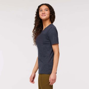 Tee-shirt classique en coton pour femmes personnalisé OEM-Tissu doux et respirant, disponible en plusieurs couleurs - Product Image 5
