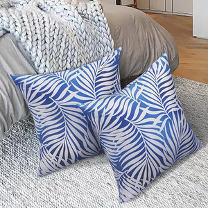 Funda de almohada de algodón de lujo personalizada para decoración del hogar, funda de cojín duradera y cómoda con logotipo - Product Image 2