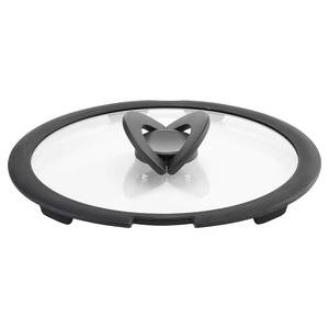 Tapa de Vidrio Transparente y Gris INGENIO 010244060126 para Bandeja y Plato para Hornear Lagostina de 26 cm - Product Image 1