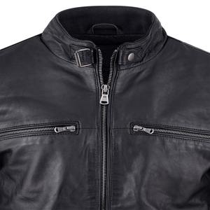 Concevez vos propres vestes en cuir à la mode Veste en cuir de haute qualité pour hommes au meilleur prix Veste en cuir à manches longues/veste de travail - Product Image 6