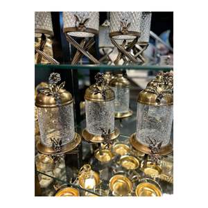 Japongül Lux Kavanoz Juego de 3 elegantes botellas y tarros de almacenamiento Ayaklı - Product Image 1