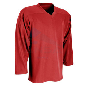 Jersey de Hockey Profesional para Hombre, Transpirable, de Poliéster, Malla Birdseye, Cuello en V, Diseño de Yugo Redondo, Mangas Anchas de Hockey - Product Image 6