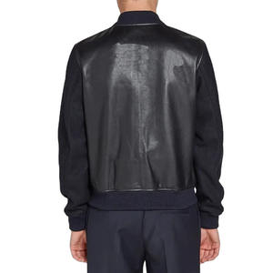 แจ็กเก็ตหนังผู้ชายแจ็กเก็ตหนังผู้ชายกันน้ำและสีตามสั่งล่าสุด - Product Image 4